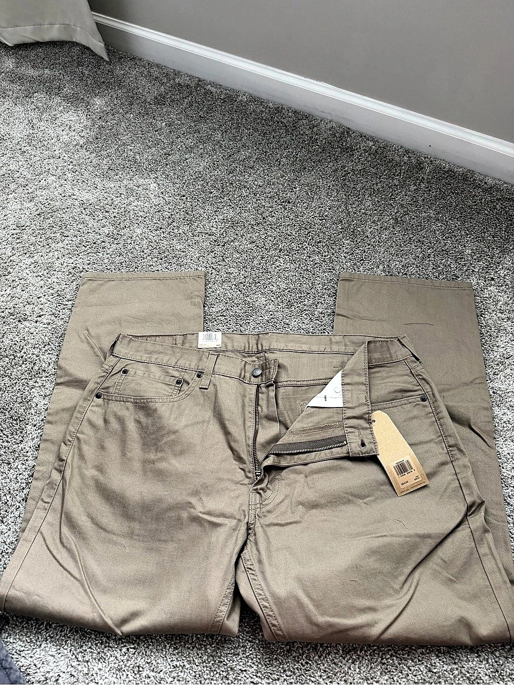 Levi's 559 Relaxed Straight Relaxed Straight Jeans in Brown Waist 38x30 NWT